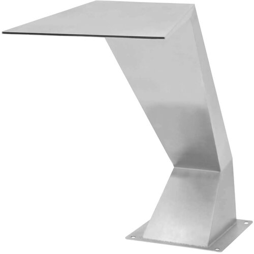  FONTANA za bazen od nehrđajućeg čelika 64 x 30 x 52 cm srebrna Slike