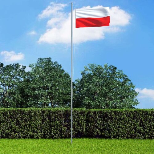 vidaXL Poljska zastava 90 x 150 cm Cene
