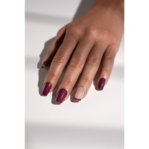 Nail HQ Square umetni nohti Pretty In Plum 24 kos Slike