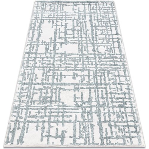 RugsX Preproge Preproga AKRIL VALS 3236 Abstrakcija slonova kost 70x140 cm Modra Cene