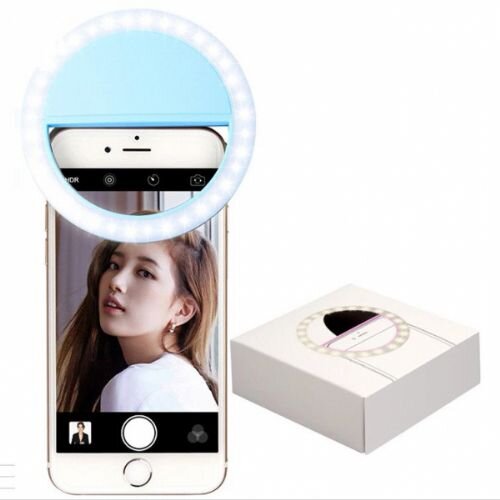 Nillkin selfie lučka za telefon - modra Slike