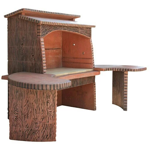  Kamin za roštiljanje Art sa 2 stola (Dimenzija ložišta: 152 x 80 cm, D x V: 360 x 200 cm)