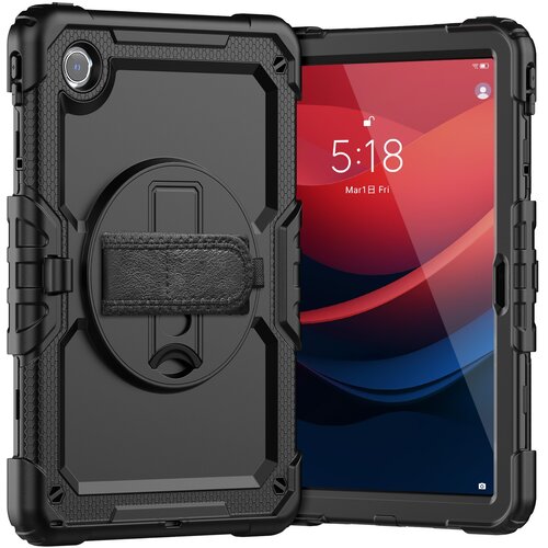 INF zaščitno silikonsko ohišje s stojalom, združljivo z lenovo tab M10 hd (2. gen) 10.1" 2020 - črno, (5000080672) Cene