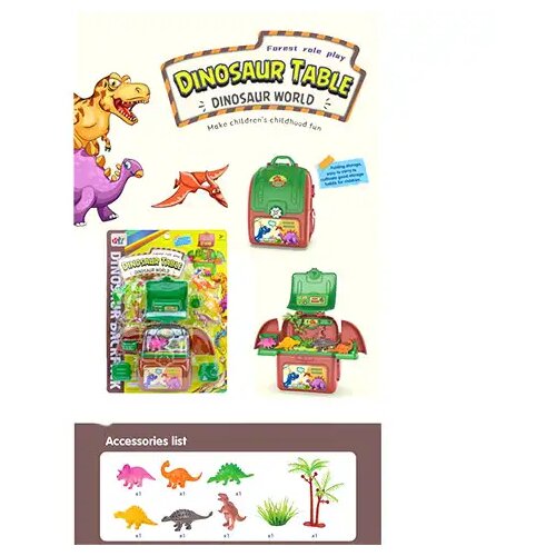 Magic Toys Prenosna igralna miza z dinozavri Cene