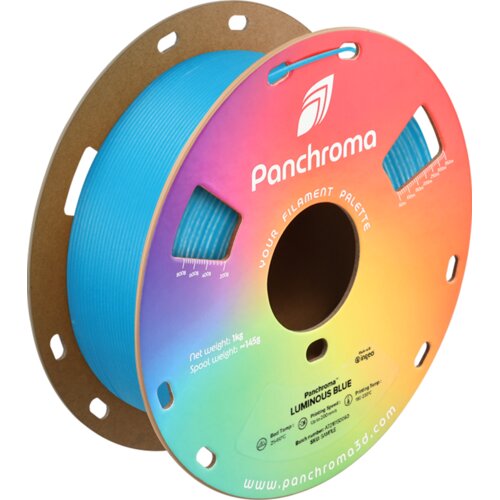Polymaker Panchroma&amp;trade; PLA Luminous Blue, 1,75 mm / 1000 g Slike