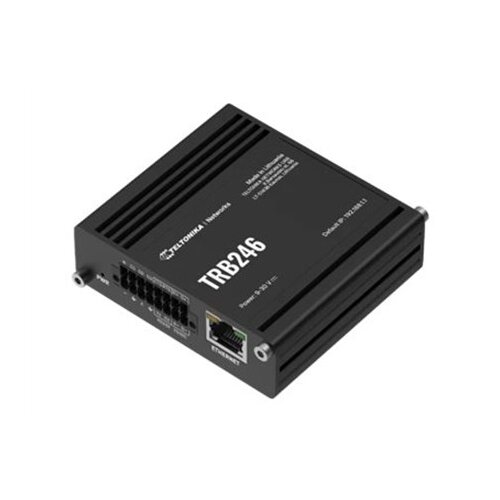 Teltonika TRB246 LTE Cat 4 Gateway, 1xFE, 3xI/Os, 2xSIM, 1xLTE, 1xGNSS Cene