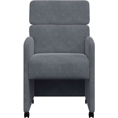  Trpezarijske stolice 2 pcs Tamno siva 58 x 65 x 98 cm Bar&amp;scaron;un Slike