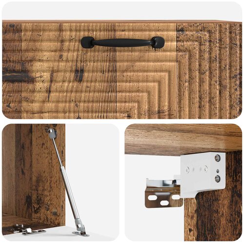  ormar za zid Staro drvo 78,5 x 41 x 30 cm Konstruirano drvo Slike