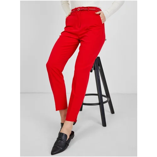 Orsay Red Ladies Pants - Women