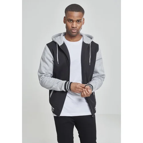 UC Men 2-color Zip-Up Sweatshirt BLK/Grey