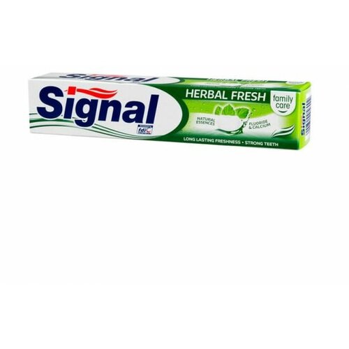 Signal herbal fresh pasta za zube 75ml tuba Slike