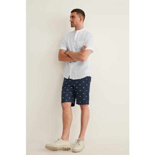 CA muški šorts, shark motiv, regular fit, teget Cene
