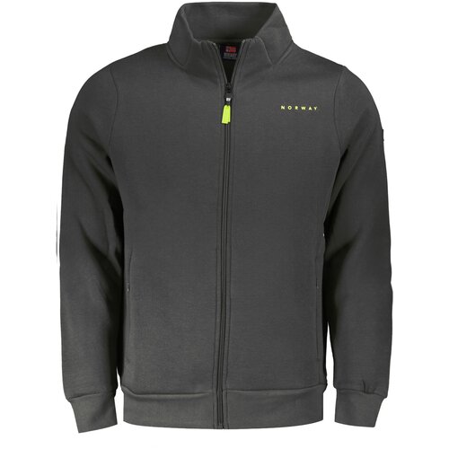 Norway 1963 MEN&#39;S BLACK ZIP-UP SWEATSHIRT Cene