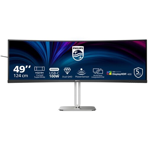 Philips 5000 series 49B2U5900C /00 computer monitor 124 cm (48.8) 5120 x 1440 pixels Dual QHD LCD Black Cijene