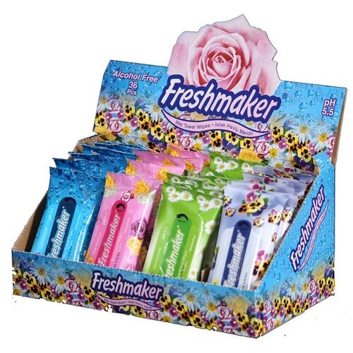 Freshmaker Vlažne maramice Cvetne 15/1 Slike