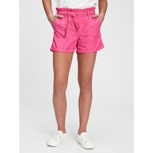 GAP Children's Shorts High-Rise Paperbag Waist Shorts - Girls Cijene
