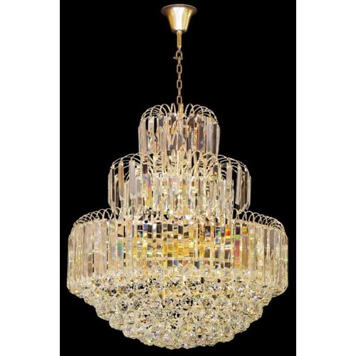 Vidik 17174 VISEĆA SVJETILJKA LUSTER KRISTALNI 6xE14 + 92W LED 4500K Cijene