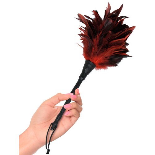 Pipedream Fetish Fantasy Frisky Feather Duster Red Cene