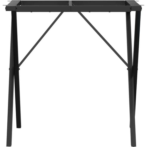 vidaXL noge za jedilno mizo x-okvir 70x70x73 cm lito železo Cene