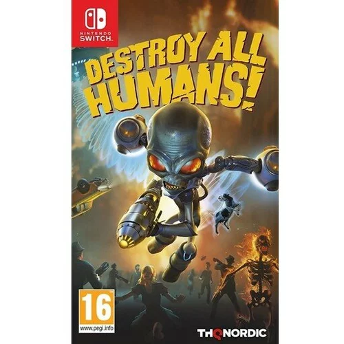 Thq Nordic Destroy All Humans! (nintendo Switch)