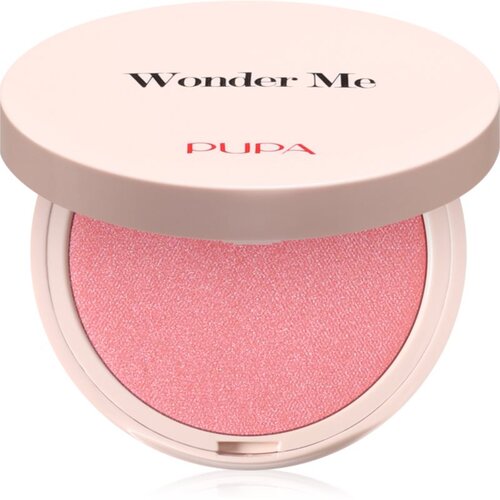 PUPA Milano Wonder Me Natural Effect Blush kompaktno rumenilo za prirodan izgled nijansa 001 Thrill Me - Glow 4 g Slike