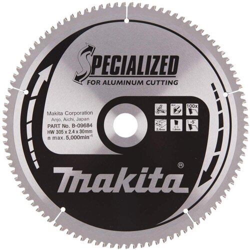 Makita list rezna ploča za aluminijum za pilu SPECIALIZED 305×30 100Z B-09684 Cijene