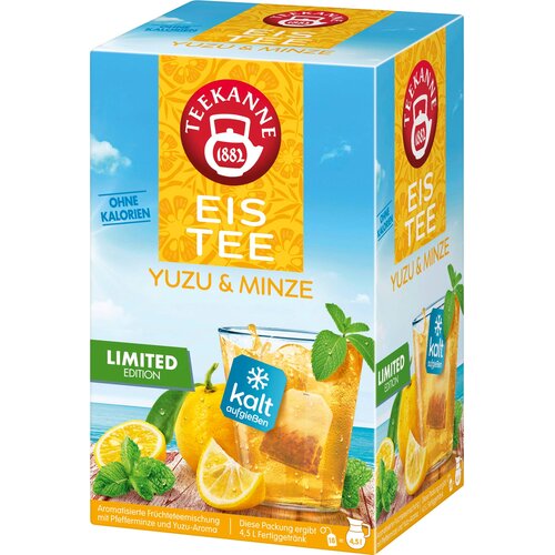 Teekanne Ice Tea - Yuzu & meta - 18 čajnih vrečk Cene
