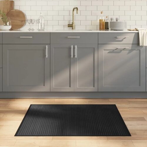  Pravokutni tepih crni 80x100 cm bambus - Crna 80 x 100 cm Slike