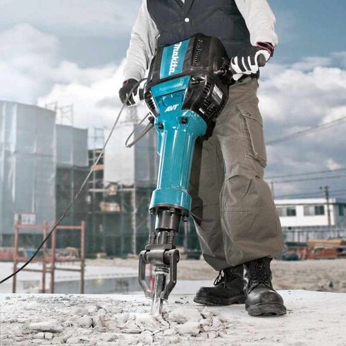 Makita elektro-pneumatski čekić &amp;scaron;temarica 2000W 72.8J (HM1812) i poklon mala ugaona brusilica 125mm 720W (GA5030) Slike