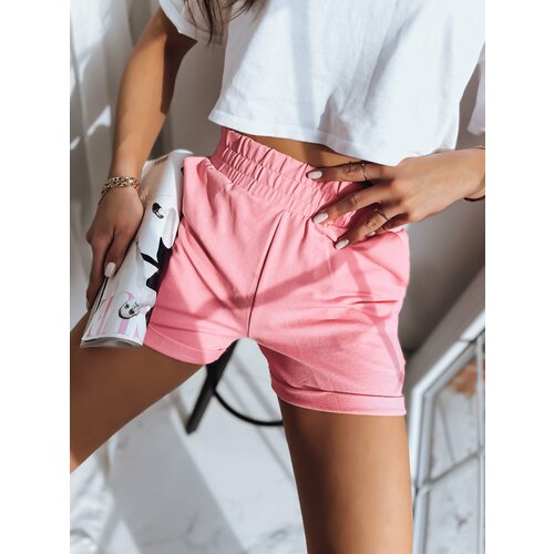 DStreet Women's shorts KAKKI light pink Slike