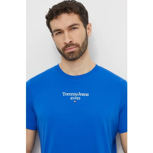 Tommy Jeans Pamučna majica za muškarce, s tiskom