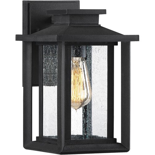 Elstead Lighting Elstead Quoizel Wakefield Zunanja stenska svetilka Earth Black, IP44, (22100028) Cene