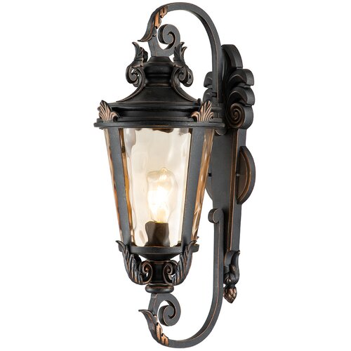 Elstead Lighting Elstead Baltimore 1 velika zunanja stenska svetilka, bronasta, preperela, IP44, E27, (22100132) Cene