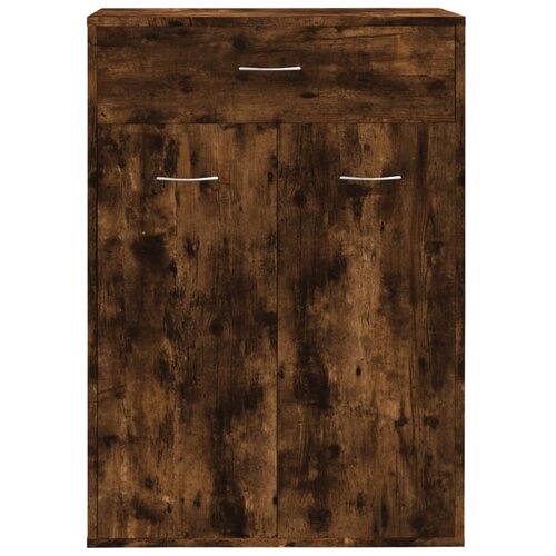 za cipele boja hrasta 60 x 35 x 84 cm konstruirano drvo Slike
