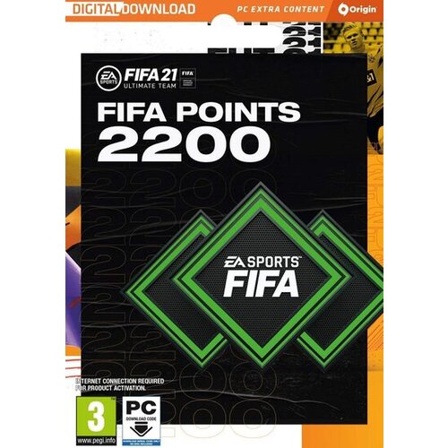 Origin fifa 21 - 2200 fut points key global Cene