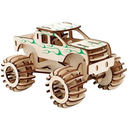 CarolijaShop 3d drvena slagalica - Monster kamion Cene