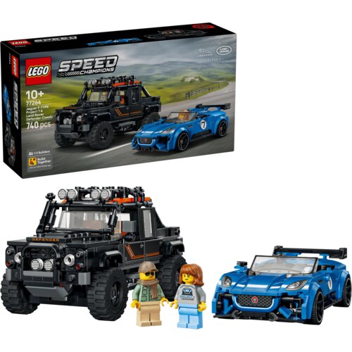 Lego LEGO&amp;reg; Speed Champions - Jaguar Project 7 i Land Rover Defender (77264) Slike