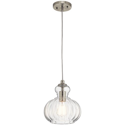 Elstead Lighting Elstead Riviera 1 viseča svetilka, brušen nikelj, E27, (22097978) Cene