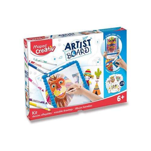 Maped Set kreativni Creativ, transparentna ploča Maske 6+ Slike