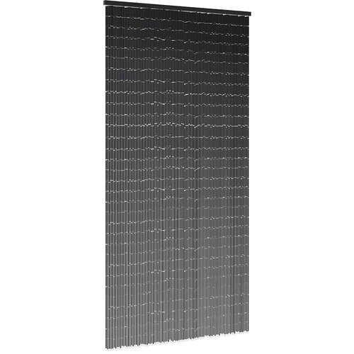 VidaXL Zavjesa za vrata protiv insekata tamnosiva 100x220 cm bambus Slike