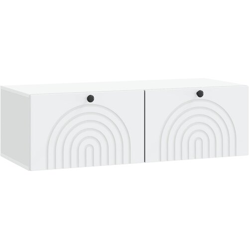 TV ormar za zid Zidne Bijela 99 x 41 x 30 cm Konstruirano drvo Cene