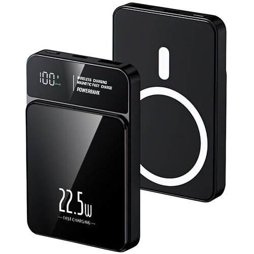  Power bank MagSafe M50 15W PD 20W+22.5W Fast 5000mAh/ crna Cene