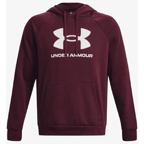 Under Armour UA Rival Fleece Logo HD Pulover Rdeča Cene