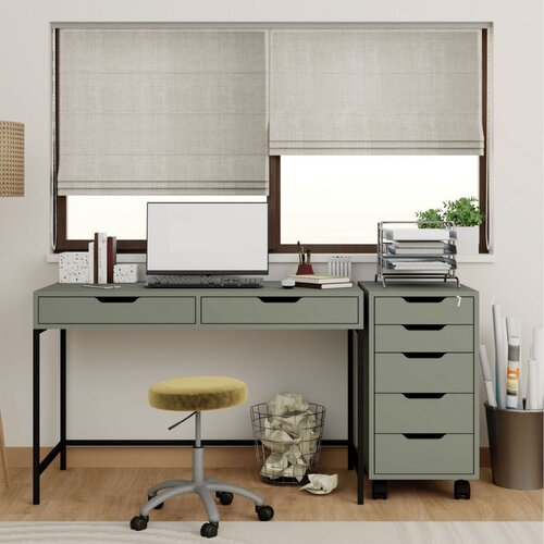 Hanah home working 1600-77 green study desk Slike