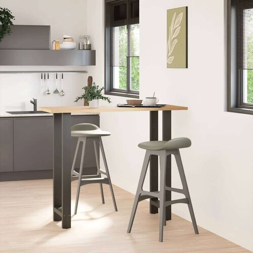 VidaXL Noge za barski stol antracit boje 2 kom 50 x (110-111) cm čelik Slike
