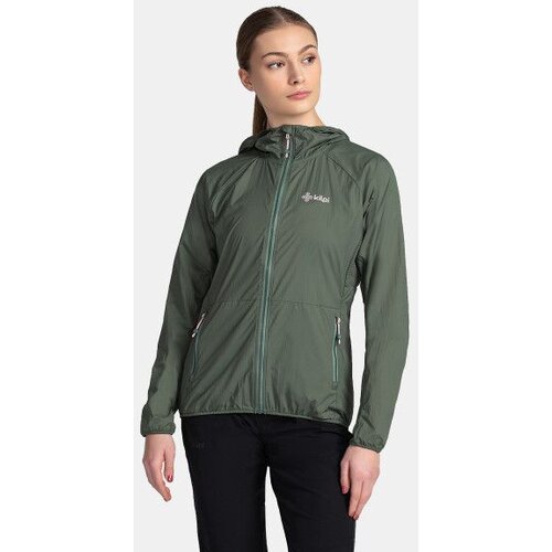 Kilpi Women's ultralight outdoor jacket ROSA-W Dark green Cene