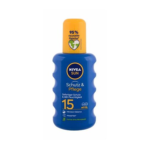 Nivea sun Protect &amp;amp; Moisture SPF15 hidratantni sprej za sunčanje 200 ml Slike