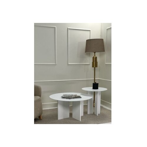 Hanah home Leo set klub stolova, 2 dijela, prljavobijela Cijene