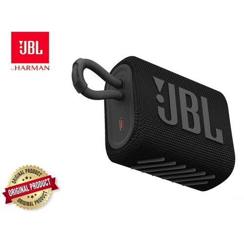 JBL PRENOSIVI ZVUCNIK GO 3 BLUETOOTH CRNI GO3 Slike