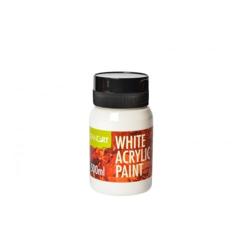 Standart akrilna boja, titanium white, 500ml ( 643104 ) Slike